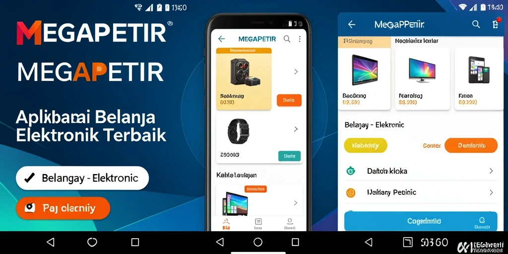 Antarmuka MEGAPETIR yang intuitif dan mudah digunakan.