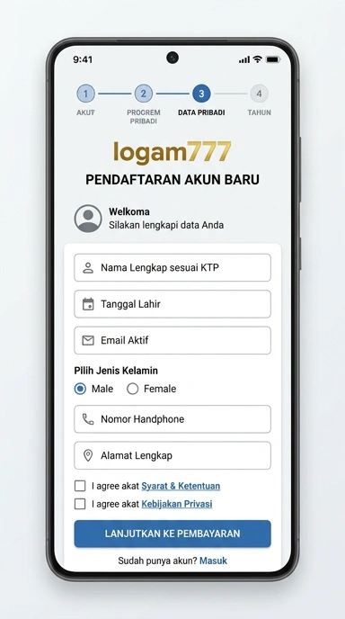Panduan Mendaftar Akun logam777 untuk Pengguna Android