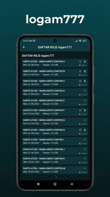 Riwayat Versi logam777 untuk Pengguna Android